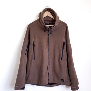 Helikon-Tex Mens Tactical Liberty Heavy Fleece Jacket Large Brown Outdoor Combat